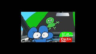 Do I run over this liberal or do I drive around him bfdi bfb tpot flipaclip animation funny [upl. by Ahsya]