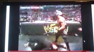 Shane McMahon Clothesline From Hell [upl. by Atteyek]