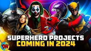 25 SUPERHERO MoviesSeries Coming in 2024  DesiNerd [upl. by Archangel641]