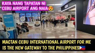 MACTAN CEBU INTERNATIONAL AIRPORT MANILA NAIA AND CLARK AY 3 MAJOR AIRPORTS IN THE PHILIPPINES [upl. by Horvitz]