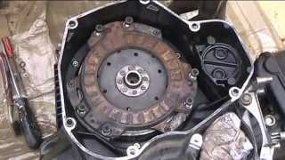 BMW k75 rebuild Dry Clutch job 3 [upl. by Suhpoelc]