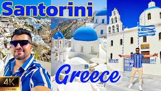 Santorini Greece 🇬🇷  සුන්දර Santorini දූපත  අමතක නොවන අත්දැකීමක්  4K  pasinduumayangalk [upl. by Akineg4]