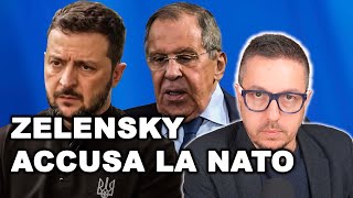 ZELENSKY ACCUSA Stati Uniti Gran Bretagna e Germania di non fare nulla [upl. by Petrie]