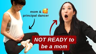 BALLERINA MOM advice amp pointe shoe hack ft Frances Chung [upl. by Reace]