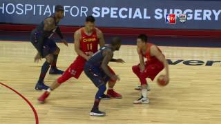 USA vs China Exhibition Game Full Highlights [upl. by Enyluqcaj]