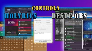 Controla Holyrics desde OBS  Holyrics Web control V2  Guía y Configuración [upl. by Lynsey173]