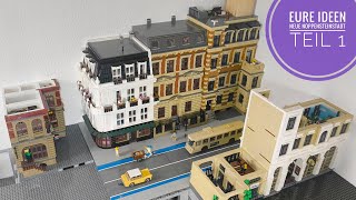 Eure Ideen in der Neuen Noppensteinstadt  Teil 1  BlueBrixx Lego [upl. by Sonahpets]