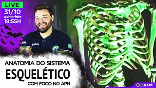 LIVE Anatomia do sistema esquelético com foco no APH [upl. by Mount]