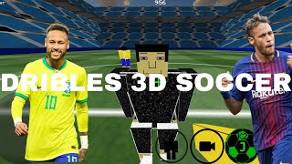 5 DRIBLES FÁCEIS PARA VOCÊ FAZER NO 3D SOCCER [upl. by Clorinda]