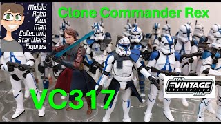 Star Wars the Vintage Collection VC317 Clone Commander Rex MAKMCSWF [upl. by Squier]