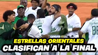 Estrellas blanquean al licey y avanzan a la Final lidom 20232024 [upl. by Esmond769]