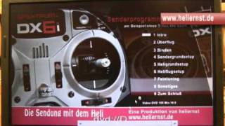 DX6i Spektrum Programmierung auf DVD [upl. by Jesh]