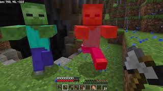 Minecraft survival I am low on hungry [upl. by Fujio]