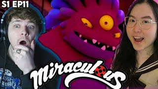 First Time WATHCING Miraculous Ladybug S1 E11  quotHorrificatorquot Cartoon Reaction tzuwu123 [upl. by Methuselah]