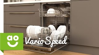 Siemens Dishwashers with VarioSpeed  aocom [upl. by Assenal]