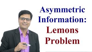 Asymmetric Information Lemons Problem in Hindi [upl. by Aicul]