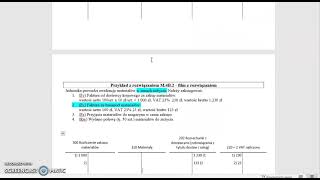 Odcinek 17 część 2 Ujęcie materiałów w CENIE NABYCIA Zadanie M42 [upl. by Delfeena]