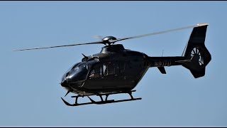 EC135 StartUp Takeoff amp Landings Airbus H135 Eurocopter N917U Executive Helicopter [upl. by Cynth]