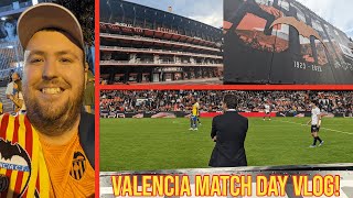 Unbelievable atmosphere at the Mestalla Match Day Vlog Valencia vs Cadiz [upl. by Coney]