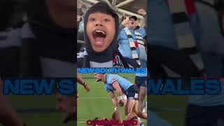 ZAC LOMAX ON HIS STATE OF ORIGIN TRY DEBUT 🔥🩵💙 [upl. by Ziguard95]