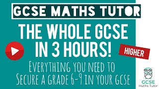 Everything for a Grade 69 in your GCSE Maths Exam Higher Maths Exam Revision  Edexcel AQA amp OCR [upl. by Huebner]