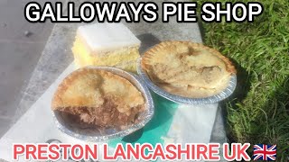 Galloways Pie Shop in Preston Lancashire UK [upl. by Beltran]