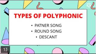 Monophonic Homophonic and Polyphonic Textures [upl. by Fey382]