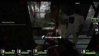 Left 4 Dead 2  Swamp Fever Gameplay NEW The Spitter Part 3 [upl. by Harihat]