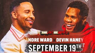 Andre ward interview with Devin Haney dropping September 19 [upl. by Webber]