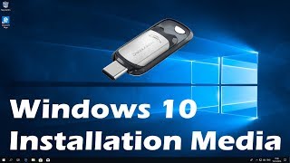 Create Offical Windows 10 Installation Media [upl. by Debora]