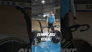 Here’s my bike for the Olympic Games trackcycling olympics [upl. by Em]