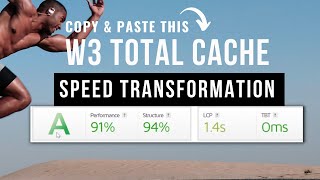 How to Make Wordpress SUPERFAST with W3 TOTAL CACHE  Increase website speed STEP BY STEP [upl. by Cyndie]