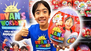 Opening Ryans World The Movie Titan Universe Adventure Mystery Egg with Emma and Kate [upl. by Anchie110]