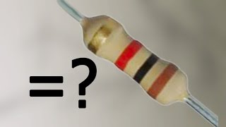 resistor color code how to read axial lead resistors [upl. by Novyat]