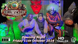 Hallowscream Opening Night Friday 11th October 2024 Trailer style Video itsastakesything [upl. by Ynelram]