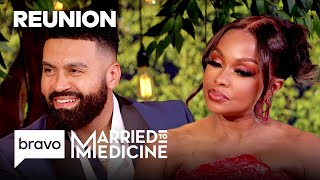 Phaedras ExHusband Apollo Makes Surprise Visit at Reunion  Married to Medicine S10 E17  Bravo [upl. by Hsakiv]