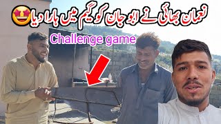 Noman Bhai defeated Abu Jan in the gamechallenge game🤩 [upl. by Nashbar706]