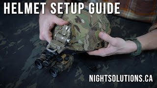 Night Solutions  Helmet Setup Guide [upl. by Notyalk]