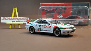 Review 164 Nissan Skyline GTR R32 GrA 23 MiniGT [upl. by Alekahs]