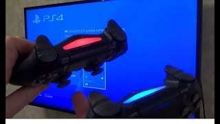 How to Connect PS4 Controllers to a PlayStation 4 Pro Console [upl. by Sikes]