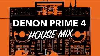 Denon DJ Prime 4 Performance  House DJ Mix [upl. by Nylarat593]