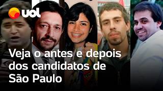 Datena modelo Pablo Marçal mudado e Boulos jovem veja o antes e depois dos candidatos de São Paulo [upl. by Nlycaj]