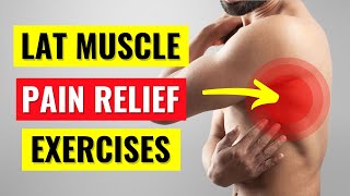 Latissimus Dorsi Pain Relief Exercises in 5 min [upl. by Arlene]