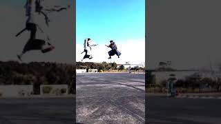 JETPACK Samurai flying and fighting in the air WOW [upl. by Ianej]