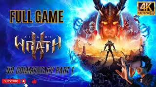 Asgards Wrath 2 Gameplay Walkthrough In 4K 60 FPS  No Commentary  PART 1 [upl. by Ahsemed]