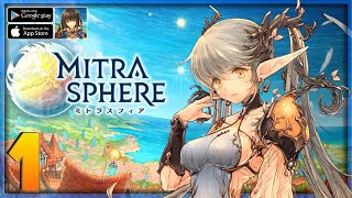 Mitrasphere 🌐 Gameplay AndroidiOS  Closed Beta  Real Time Anime JRPG  APK HD  ENG Global 1 [upl. by Azer]