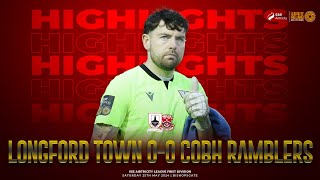 Longford Town 00 Cobh Ramblers  25052024 [upl. by Ihdin]