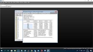 RFM 2020 Eviews Tutorial for Lecture 1 The Fama and French sixfactor model [upl. by Amalea]