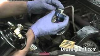 Dodge Ram Diesel Amsoil Bypass install [upl. by Jesse]