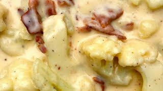 COLIFLOR CON TOCINO AL GRATIN  ALE DE NAVA [upl. by Zilevi]